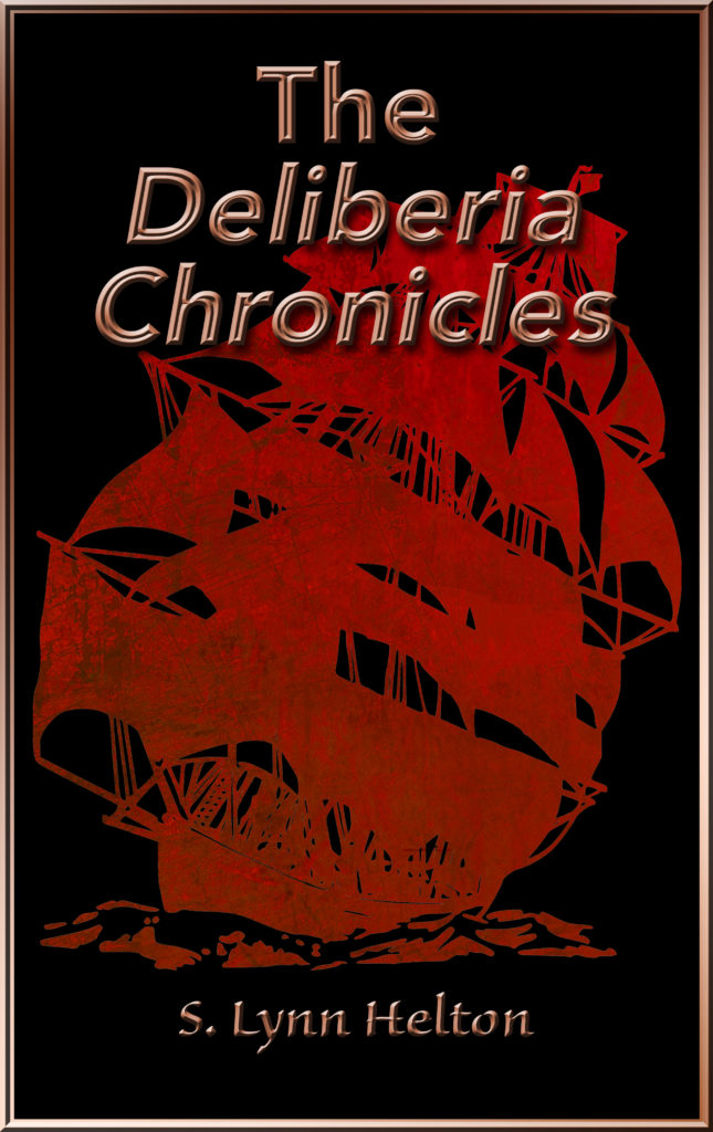 "Cover" for The Deliberia Chronicles series by S. Lynn Helton