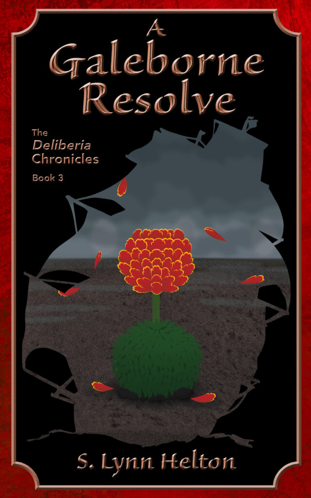 Cover of A Galeborne Resolve by S. Lynn Helton, Cover art by R. M. Helton